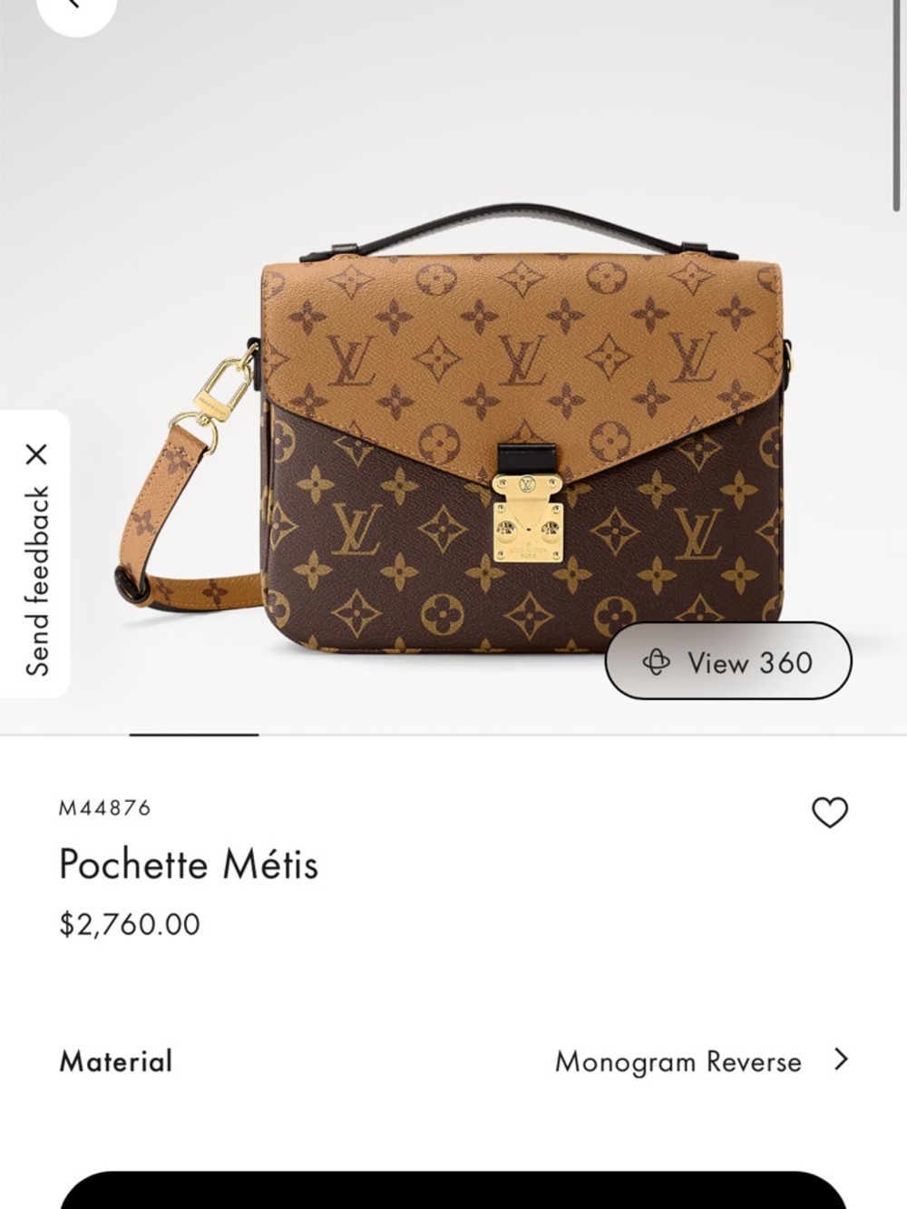Louis Vuitton Two-Tone Monogram Pochette Métis - Brown & Tan